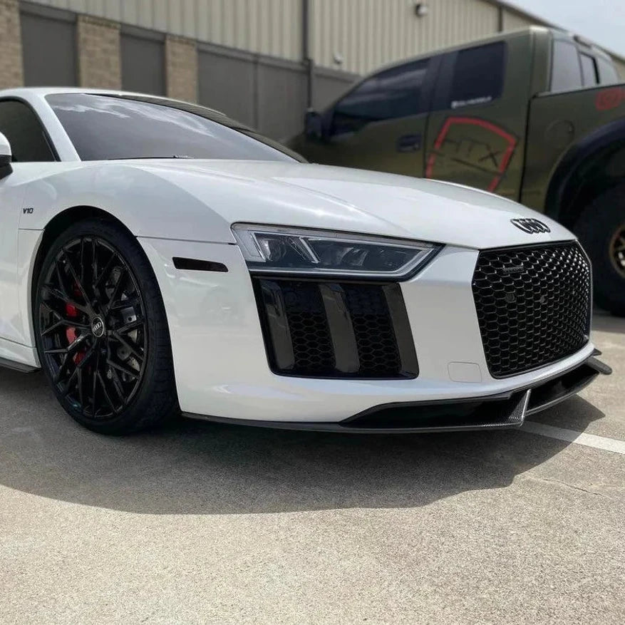 Euro Auto Style V1 Carbon Fiber Lip - Audi R8 (2016-2018) - Euro Auto Design