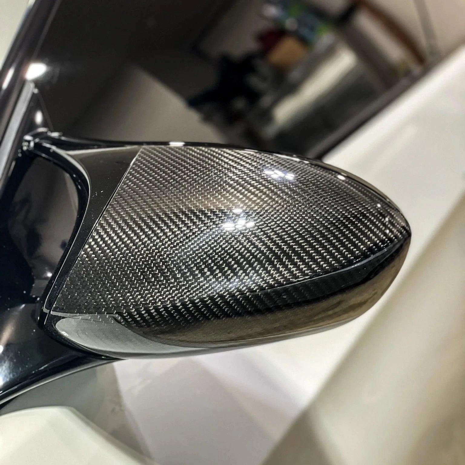 Carbon Fiber Mirror Cap Covers - E92 M3 - Euro Auto Design