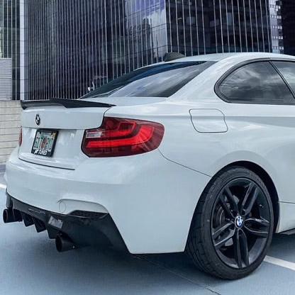 M4 Style Carbon Fiber Spoiler - F22 2 Series - Euro Auto Design