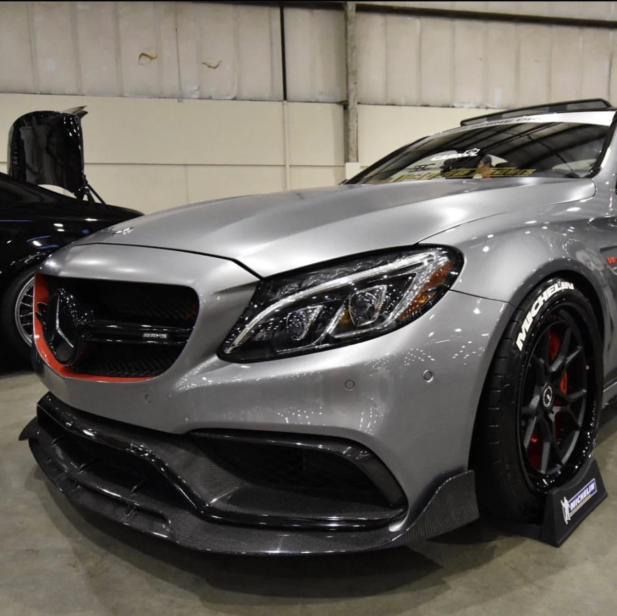 BRBS Style Carbon Fiber Front Lip - C205/W205 AMG C63 - Euro Auto Design