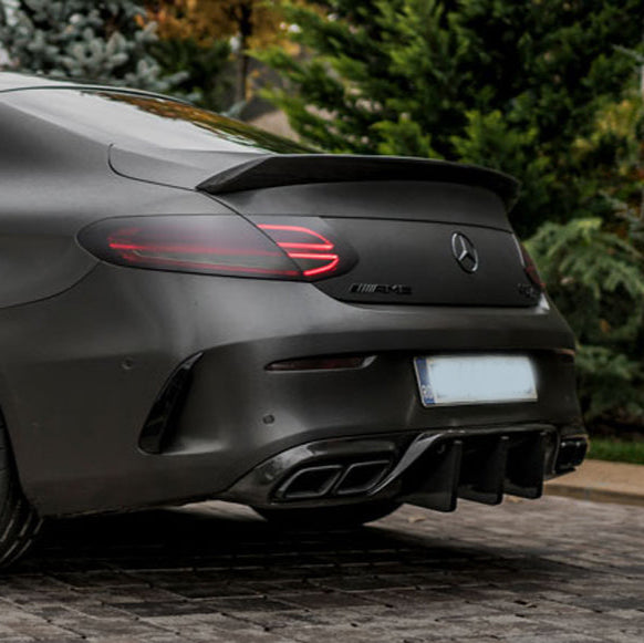 Carbon Fiber Rear Diffuser V2 - C205 AMG C63 Coupe - Euro Auto Design