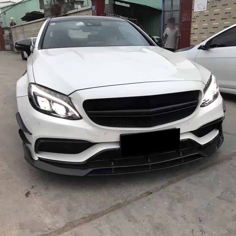 BRBS Style Carbon Fiber Front Lip - C205/W205 AMG C63 - Euro Auto Design