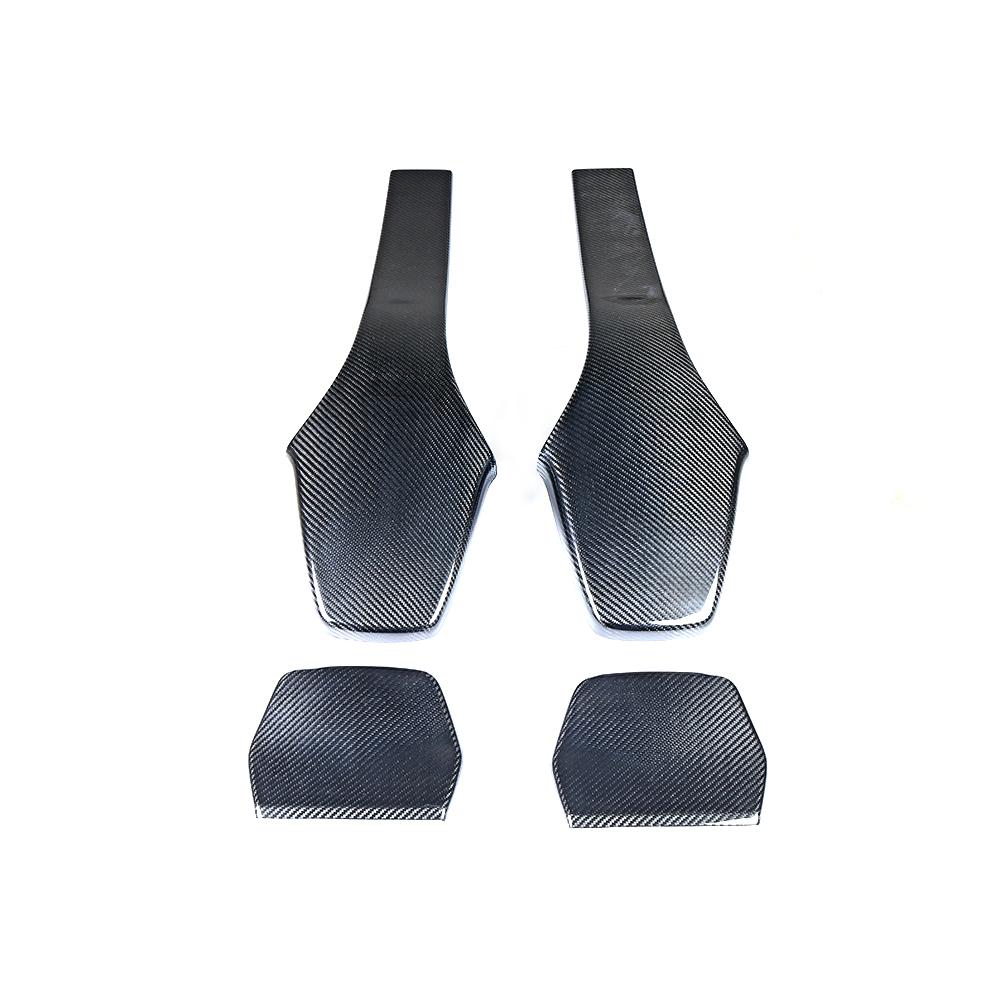 Carbon Fiber Back Seat Covers - F87 M2 - Euro Auto Design