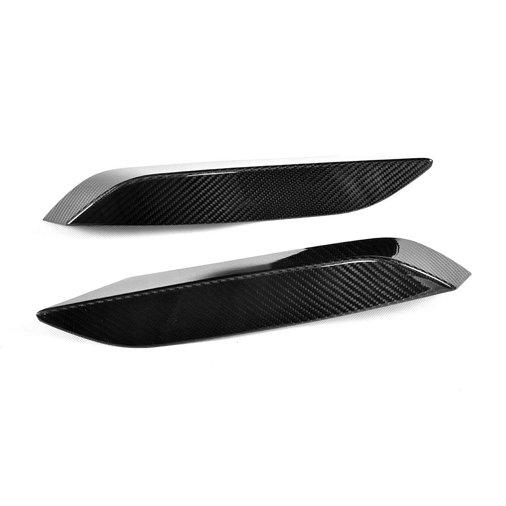 Carbon Fiber Front Bumper Upper Splitters - F80 M3 | F82/F83 M4 - Euro Auto Design