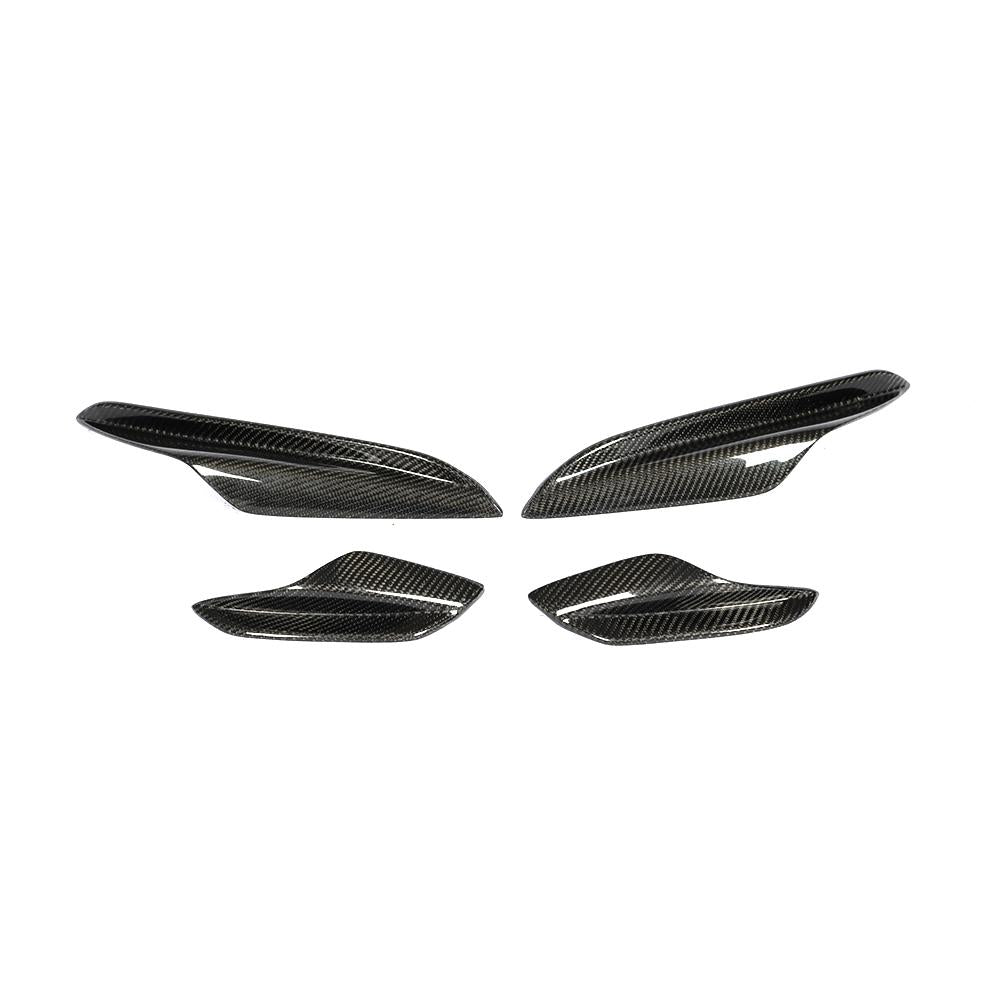 KA Style Carbon Fiber Front Canards - E92 M3 - Euro Auto Design