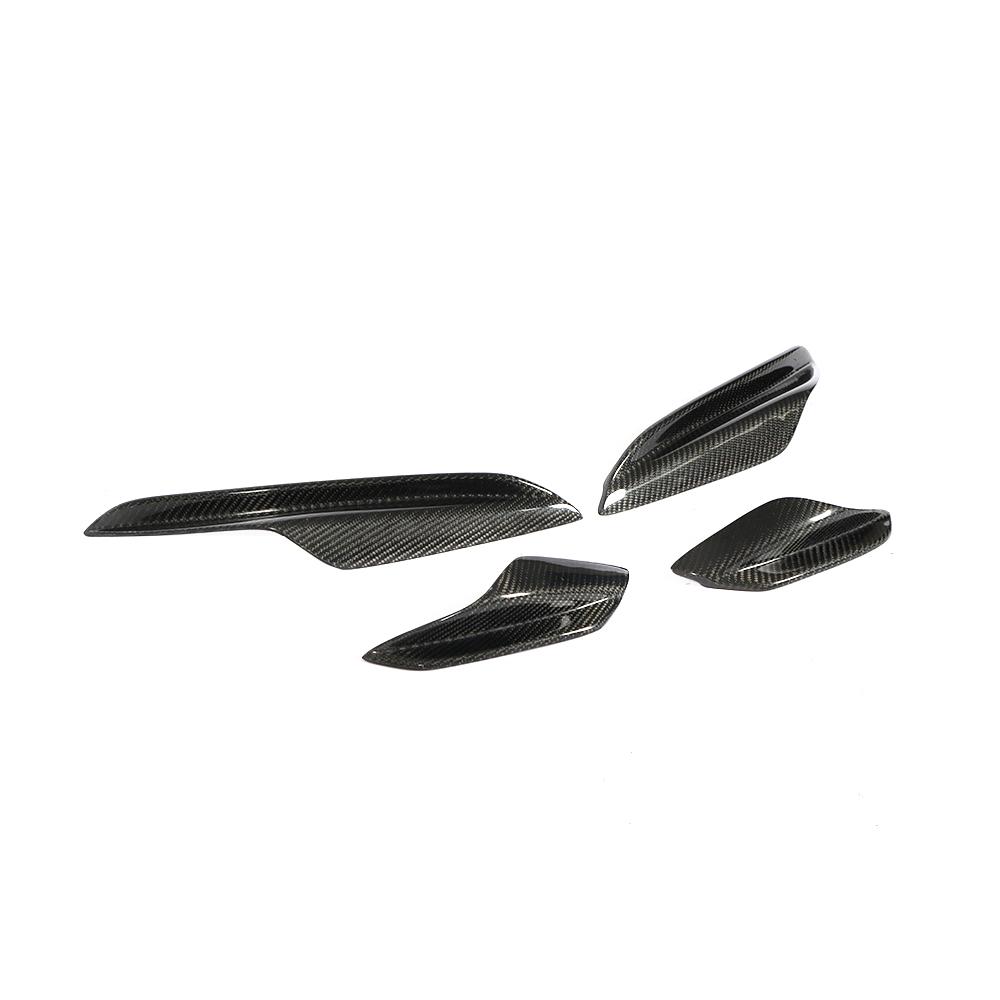 KA Style Carbon Fiber Front Canards - E92 M3 - Euro Auto Design