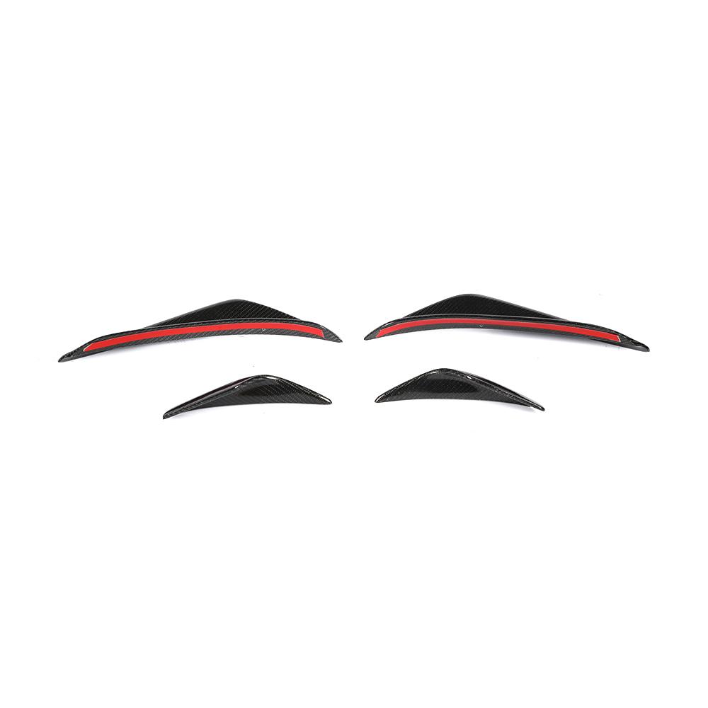 KA Style Carbon Fiber Front Canards - E92 M3 - Euro Auto Design