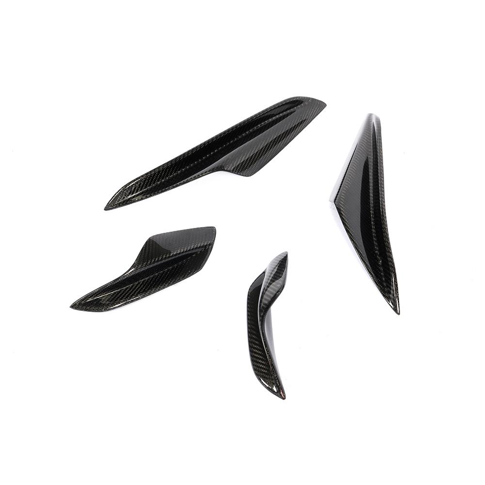 KA Style Carbon Fiber Front Canards - E92 M3 - Euro Auto Design