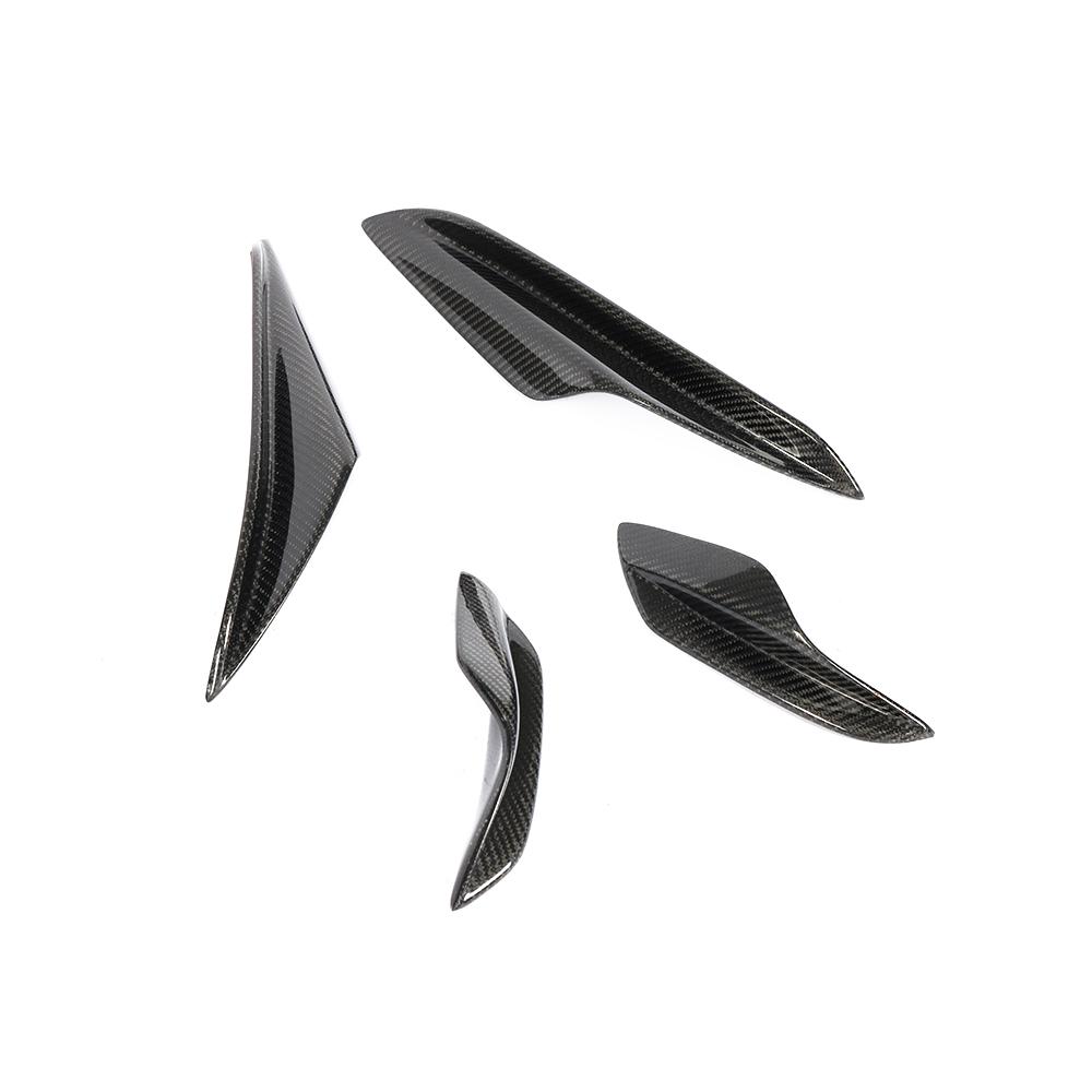 KA Style Carbon Fiber Front Canards - E92 M3 - Euro Auto Design