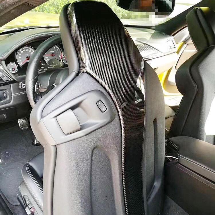 Carbon Fiber Back Seat Covers - F87 M2 - Euro Auto Design