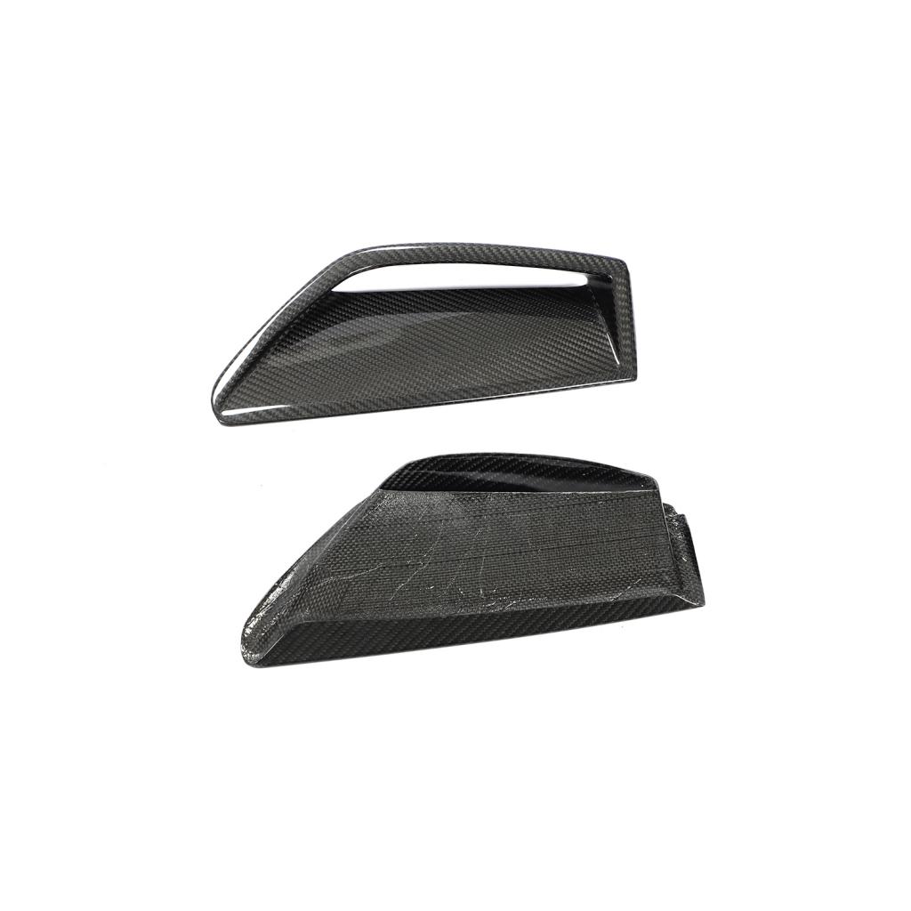 Carbon Fiber V1 Front Air Vent Trim - Audi RS6/RS7 C8 - Euro Auto Design