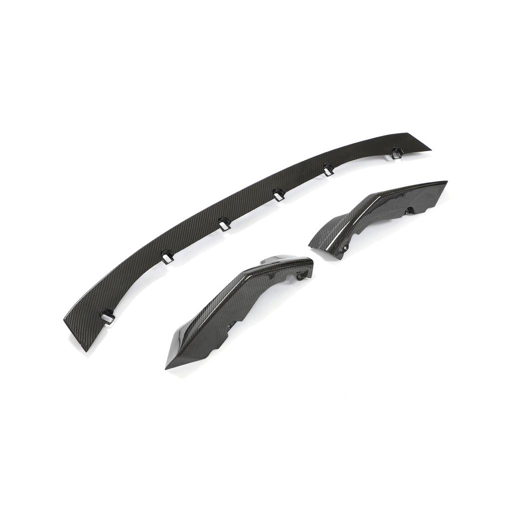 3 Piece M Style Carbon Fiber Front Lip - G80 M3 | G82/G83 M4 - Euro Auto Design