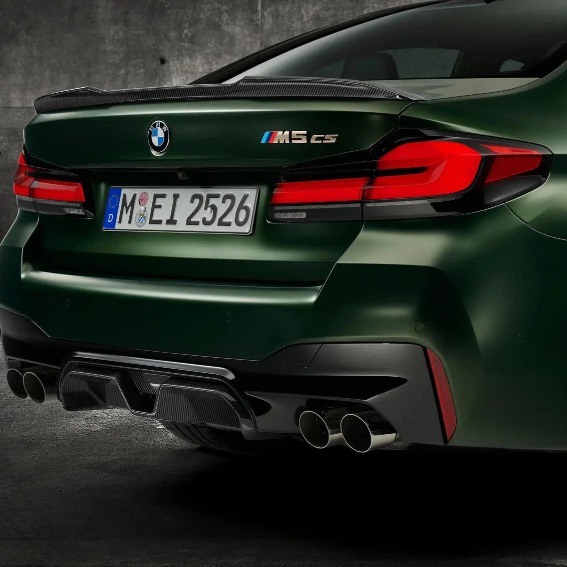 CS Style Carbon Fiber Diffuser - F90 M5 (LCI Only) - Euro Auto Design