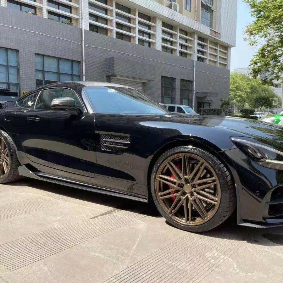 Paktechz Carbon Fiber Side Skirts - C190 AMG GT (2020-2021).