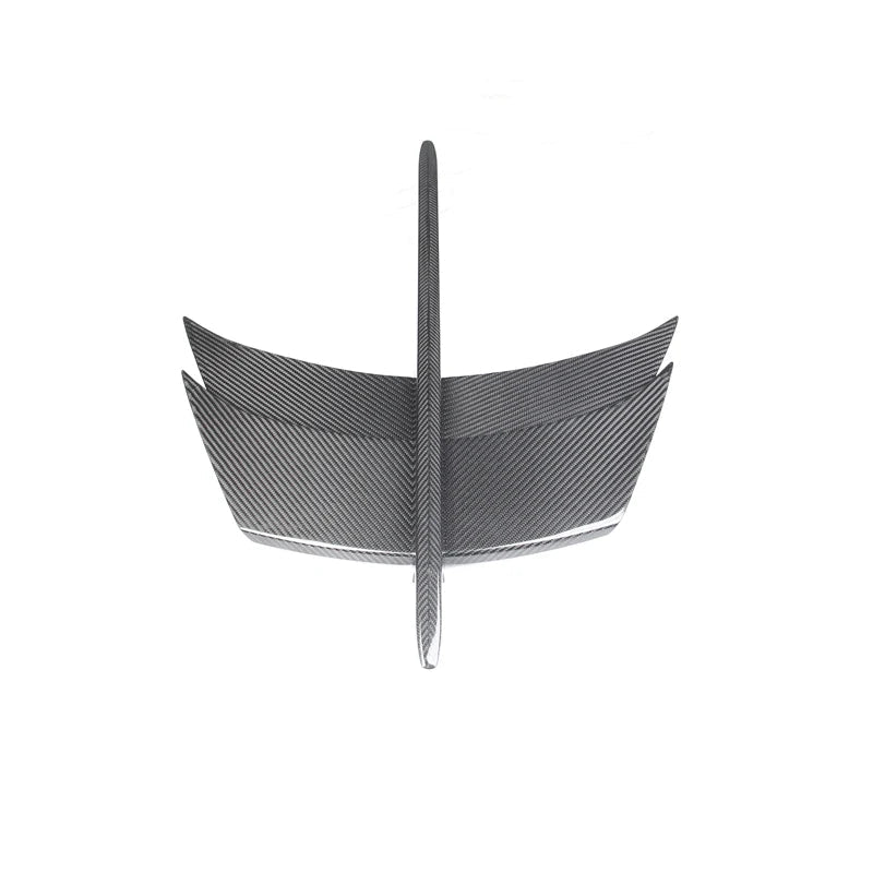 Paktechz Carbon Fiber Hood Vent Trim - Ferrari F8 Tributo.