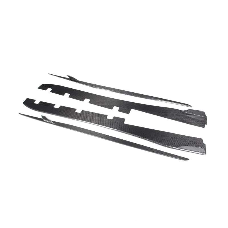 Paktechz Carbon Fiber Side Skirts - Ferrari F8 Tributo.