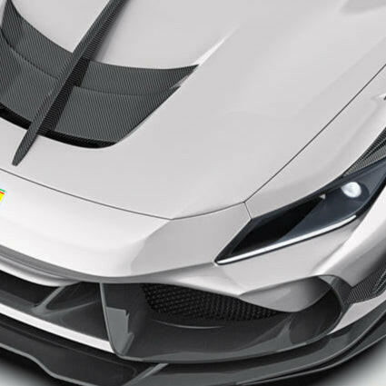 Paktechz Front Air Vents Carbon Fiber Cover - Ferrari F8 Tributo.
