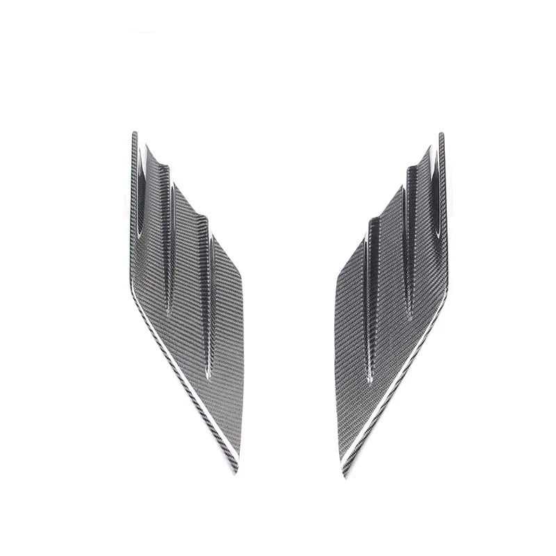 Paktechz Carbon Fiber Rear Fender Side Vent Trim - Ferrari F8 Tributo.