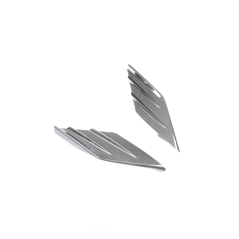 Paktechz Carbon Fiber Rear Fender Side Vent Trim - Ferrari F8 Tributo