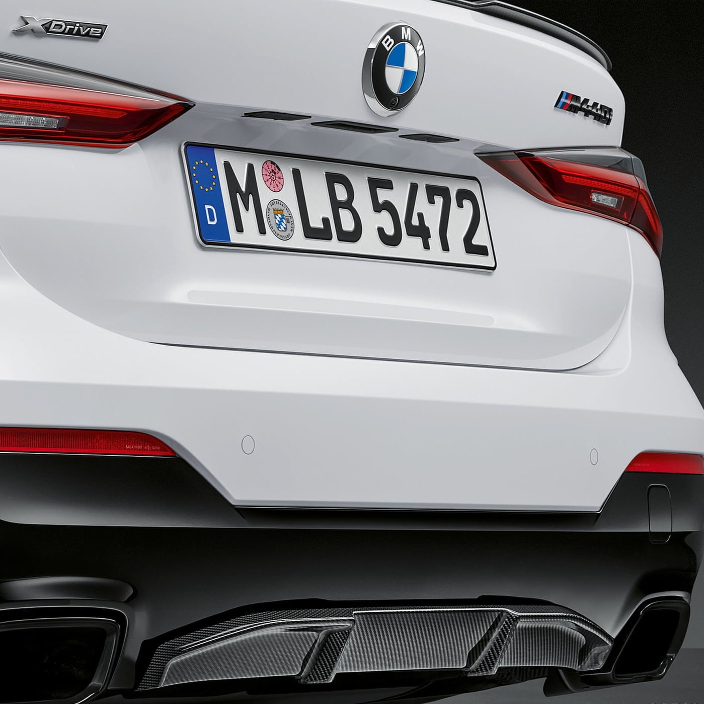 M Performance Carbon Fiber Style Rear Diffuser - G22/G23 4 Series - Euro Auto Design