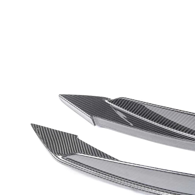 Paktechz Carbon Fiber Front Canards - Ferrari F8 Tributo.