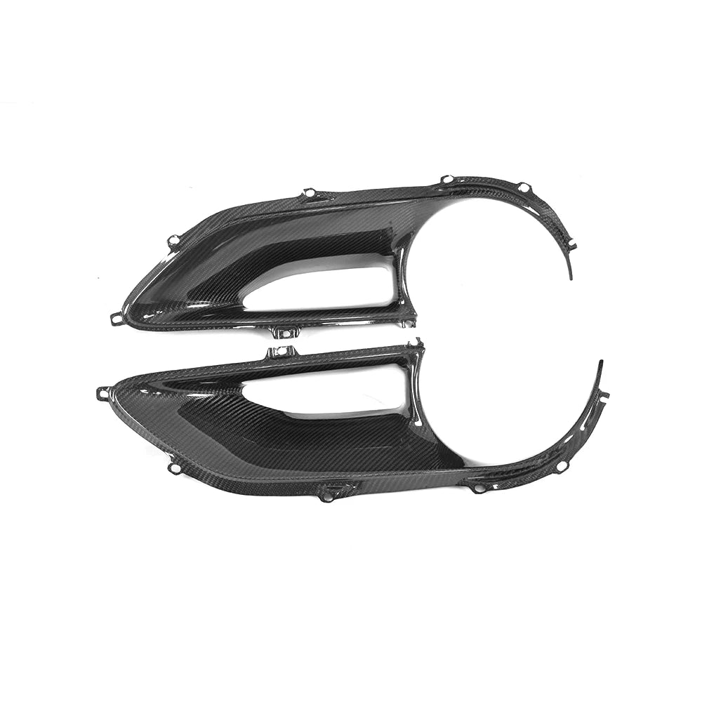 Carbon Fiber Rear Taillight Covers - Ferrari 488 GTB.