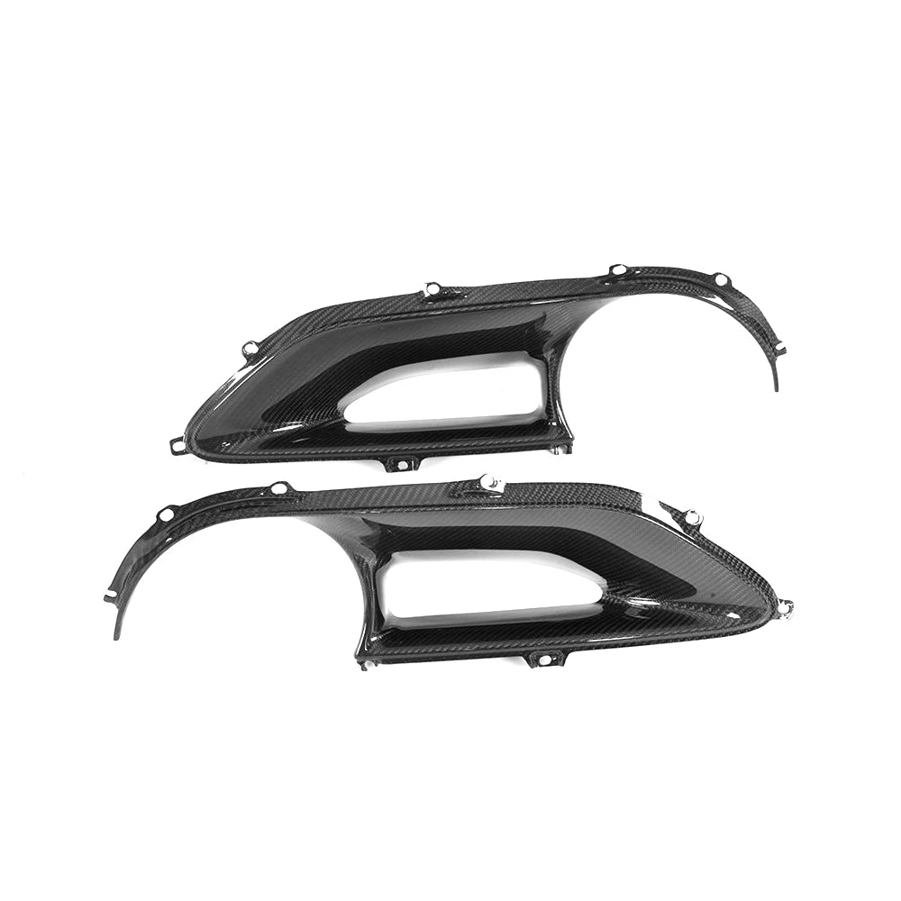 Carbon Fiber Rear Taillight Covers - Ferrari 488 GTB.