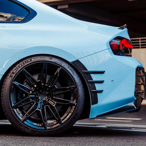 Carbon Fiber Rear Fender Arch Trim - BMW G87 M2
