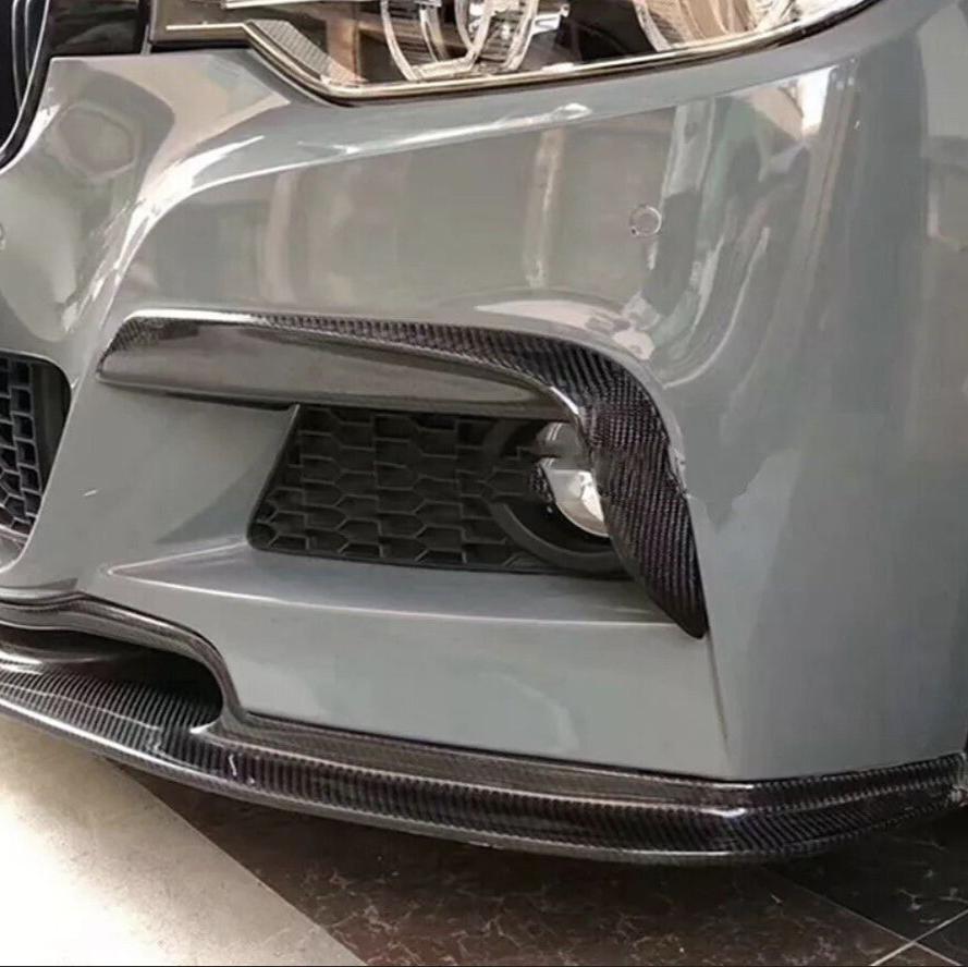 Carbon Fiber Upper Front Canards - F30 3 Series - Euro Auto Design