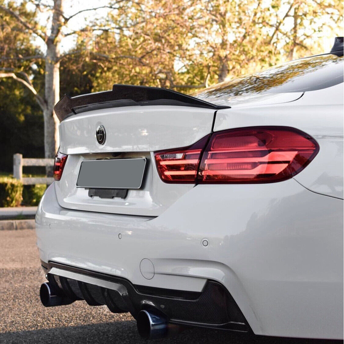 PSM Style Carbon Fiber Spoiler - F32 4 Series - Euro Auto Design