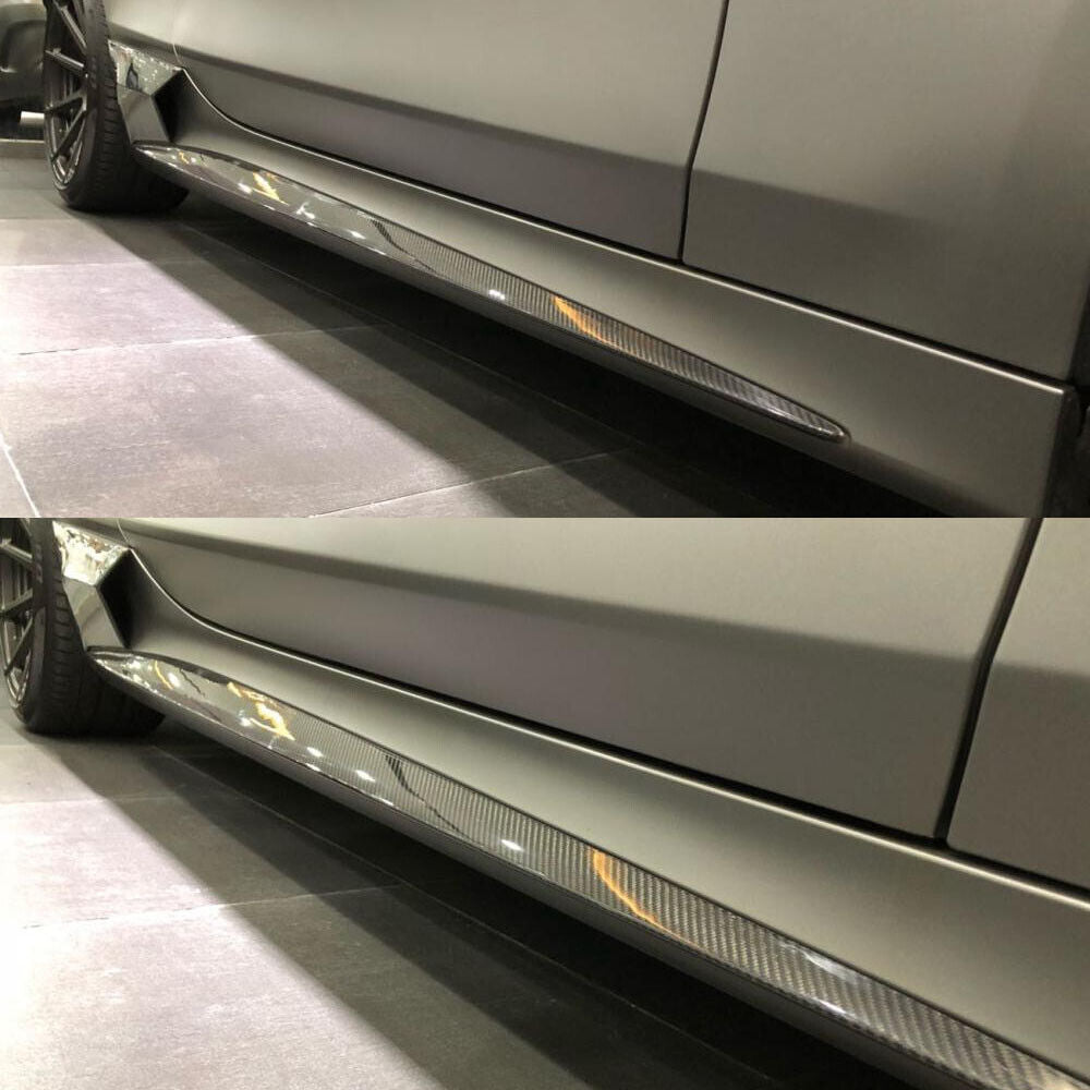 Carbon Fiber Side Skirts - W222 AMG S63/S65 (Pre-LCI) - Euro Auto Design