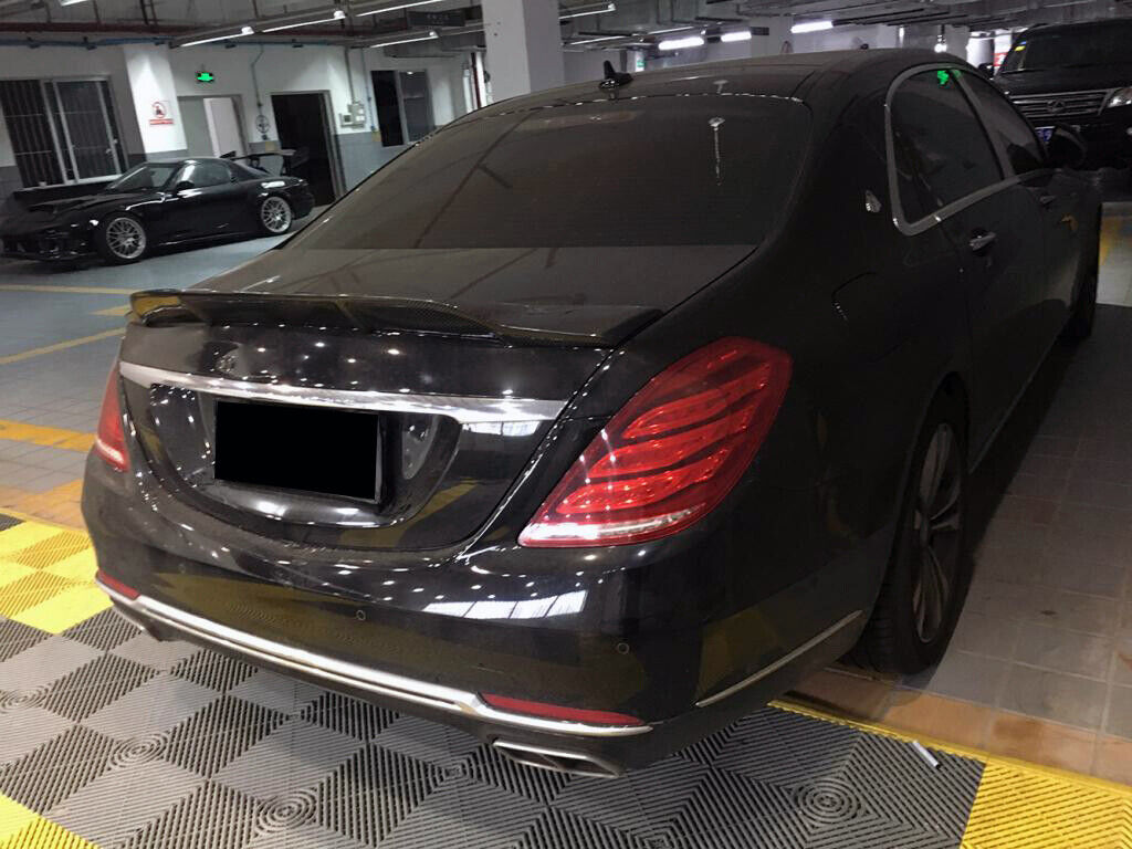 R Style Carbon Fiber Spoiler - W222 AMG S63/S65 - Euro Auto Design