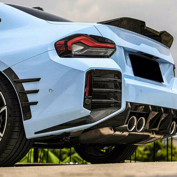 Carbon Fiber Rear Vents Trim - BMW G87 M2