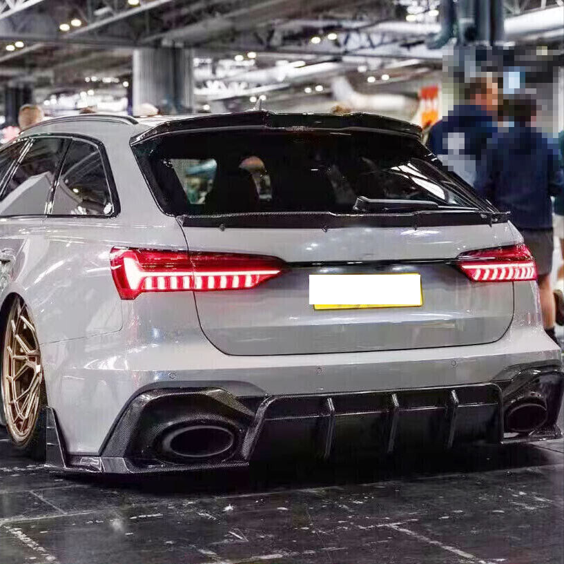 Euro Auto Style V1 Carbon Fiber Spoiler - Audi RS6 C8 - Euro Auto Design