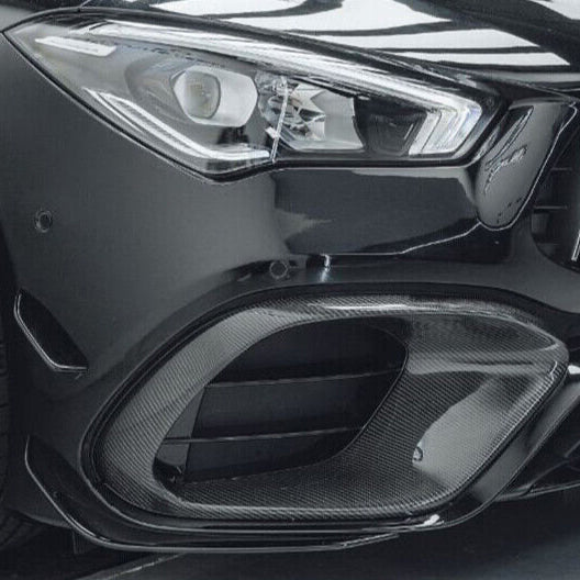 Carbon Fiber Front Air Duct Trim - C118 CLA 45 AMG (Pre-LCI) - Euro Auto Design