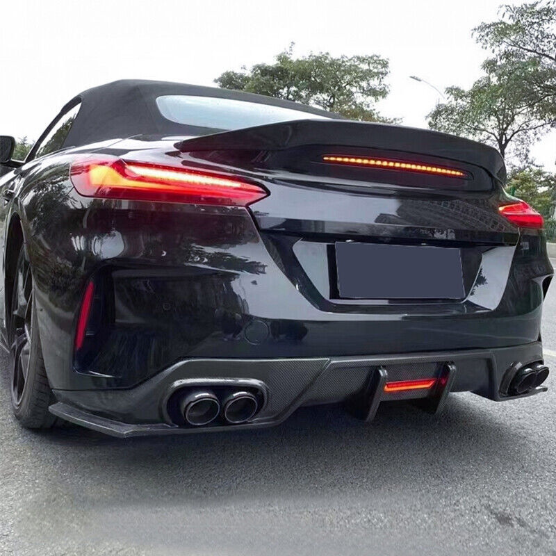 Euro Auto Style Carbon Fiber Rear Diffuser W/ LED Brake Light - G29 Z4 - Euro Auto Design