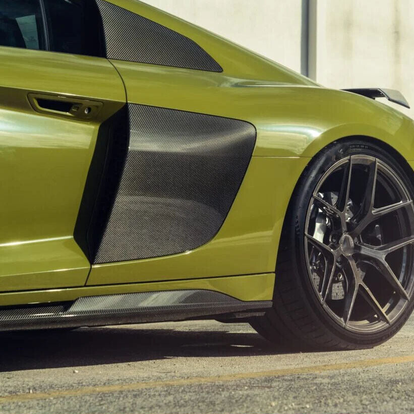 Performance Style Carbon Fiber Side Skirts - Audi R8 (2019-2024) - Euro Auto Design