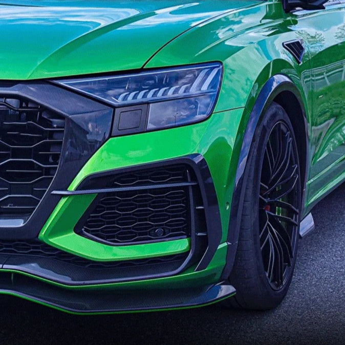 Carbon Fiber Fog Light Frame Insert - Audi RSQ8.