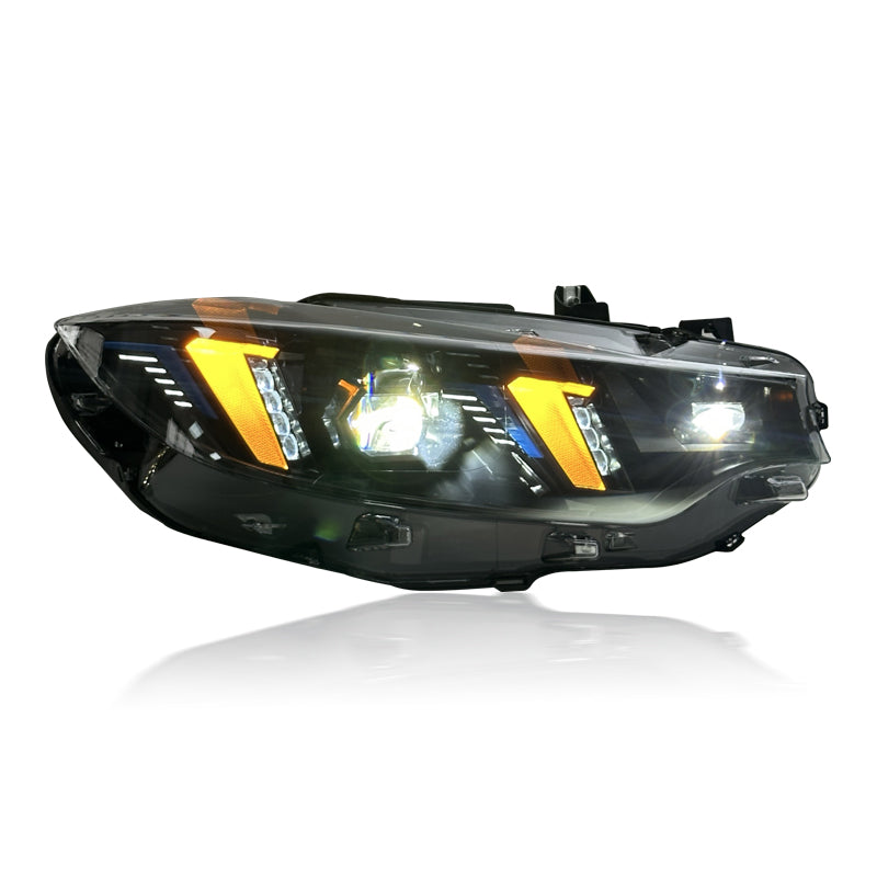Dual-Color Snake Eyes Style LED Headlights - BMW F80 M3, F82/F83 M4 & F32/F33/F36 4 Series