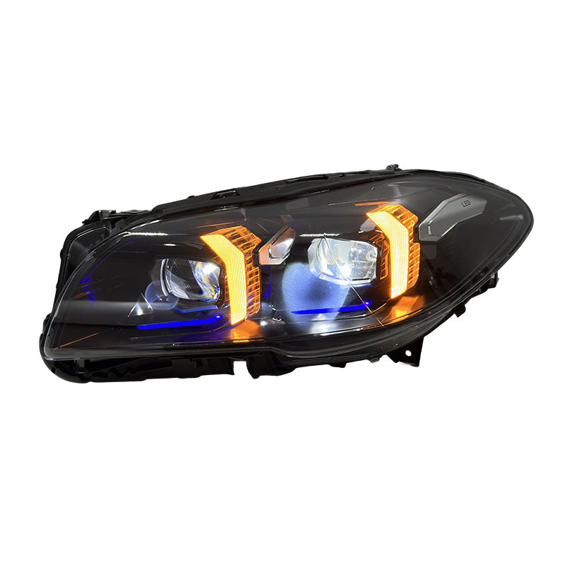 Snake Eyes Style LED Headlights V2 - BMW F10 5 SERIES & M5