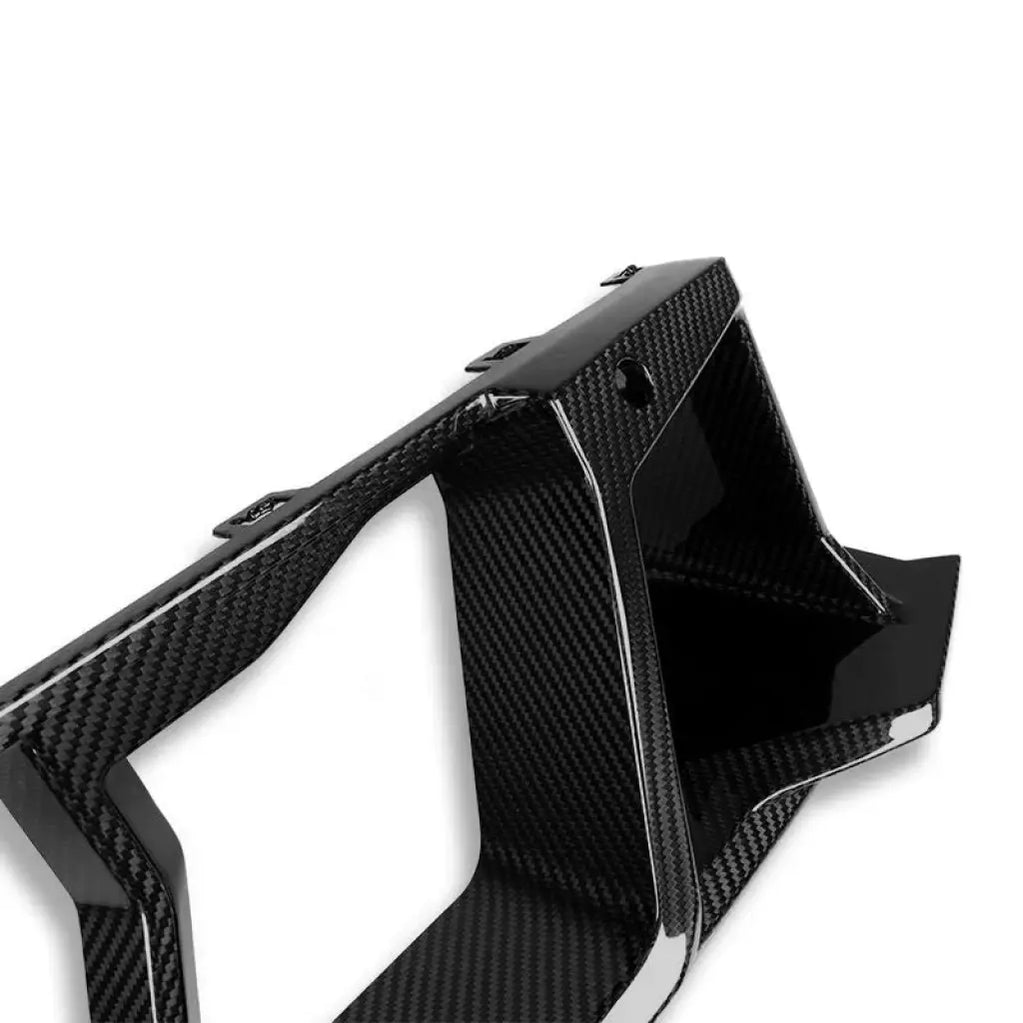 SQ Style Carbon Fiber Front Bumper Center Trim - G87 M2 - Euro Auto Design