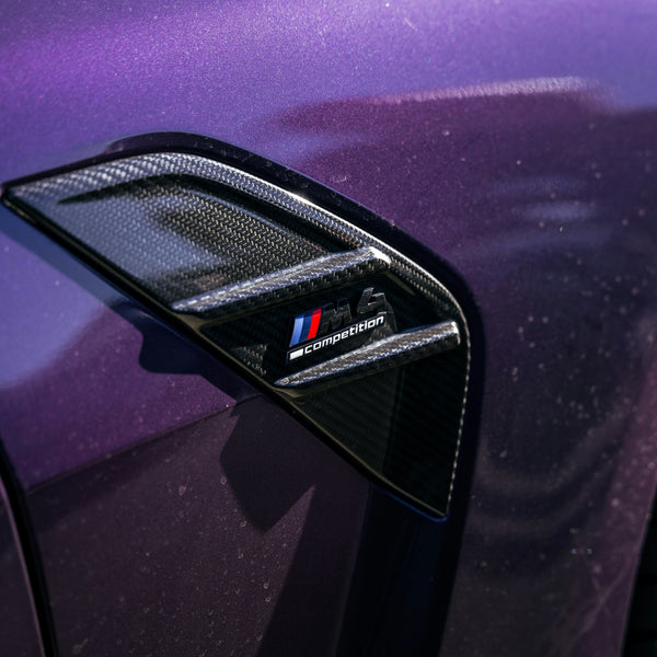 Carbon Fiber Side Vent Trim V2 - BMW G80 M3 | G82 M4