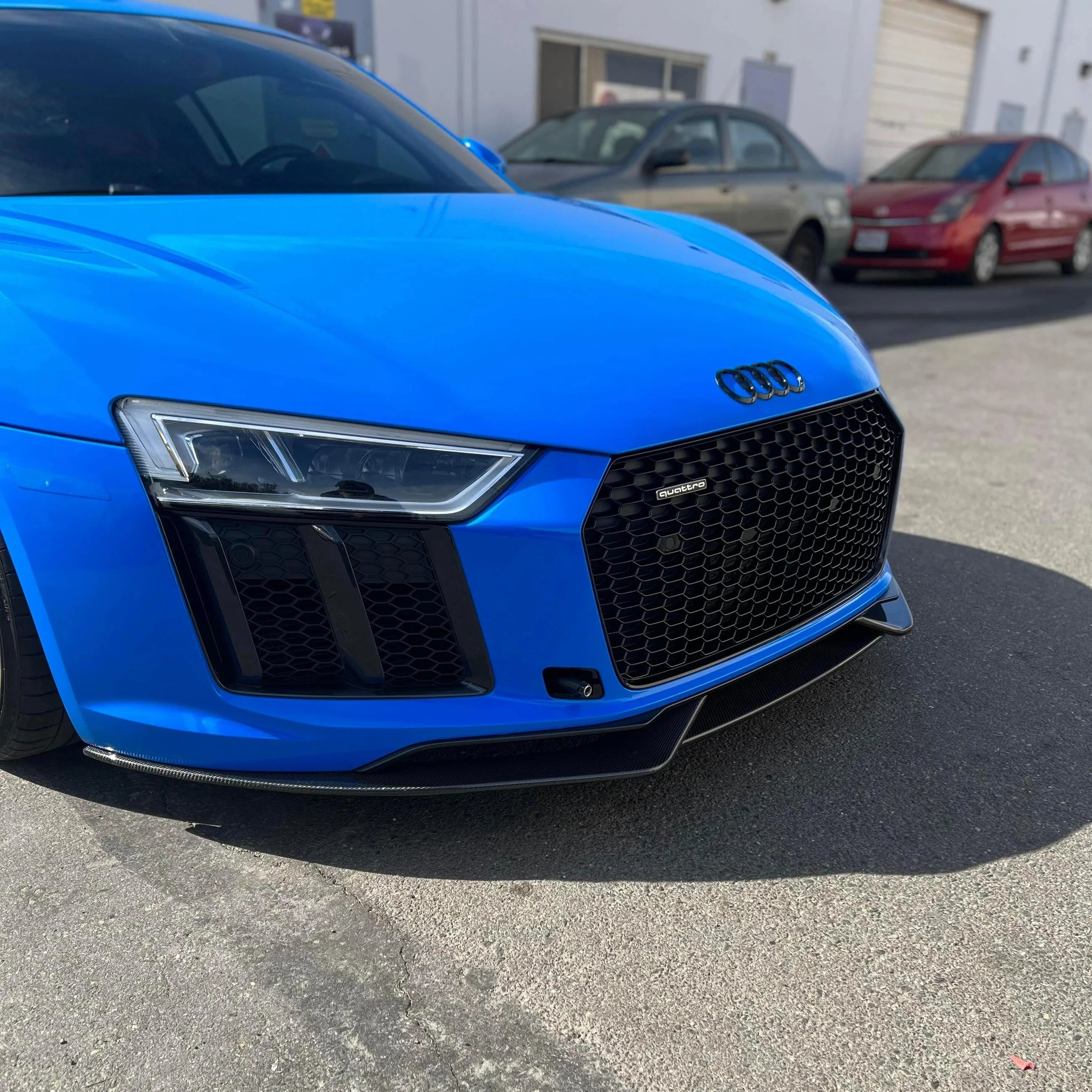 Euro Auto Style V1 Carbon Fiber Lip - Audi R8 (2016-2018) - Euro Auto Design