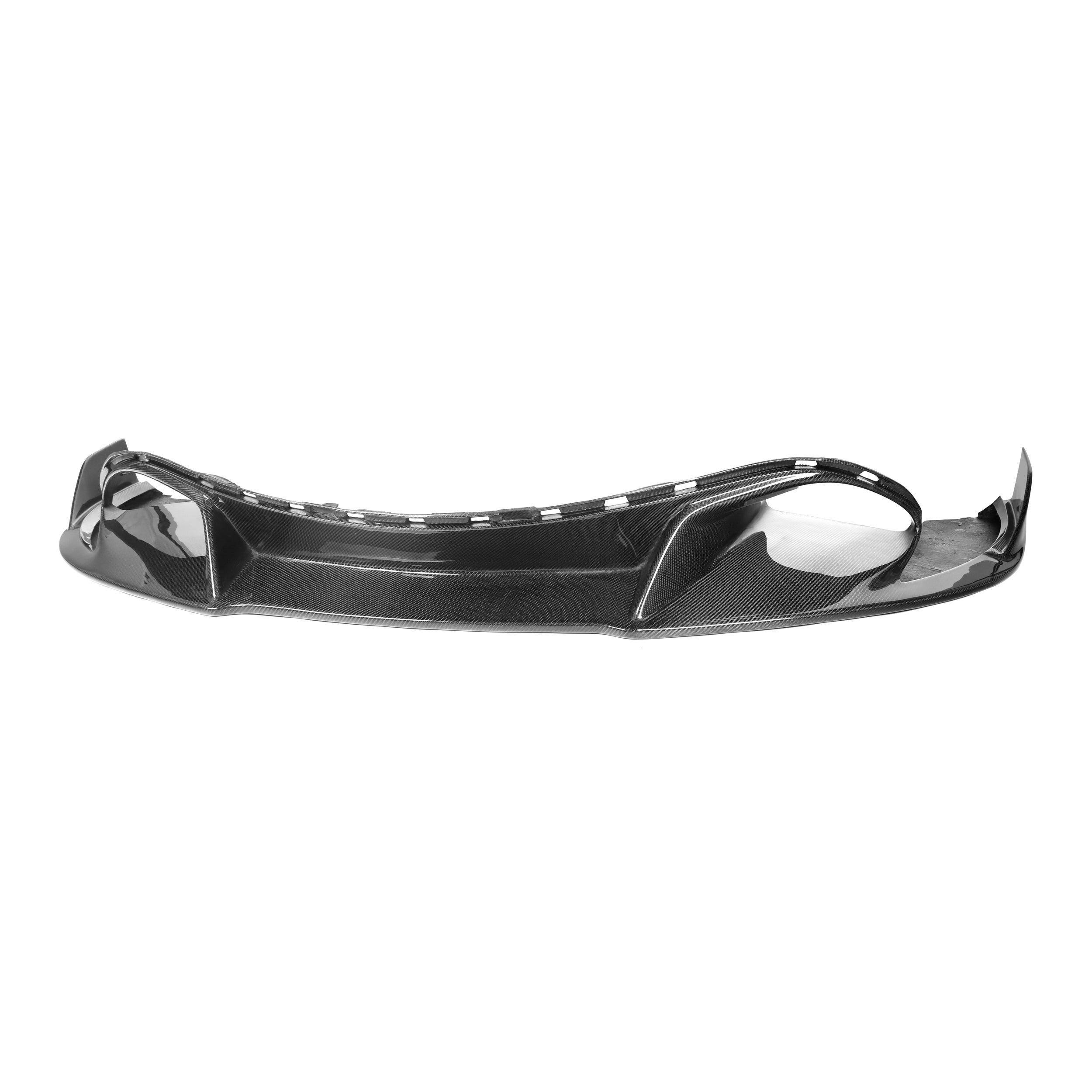 V Style Carbon Fiber Front Bumper Lip - McLaren 720s