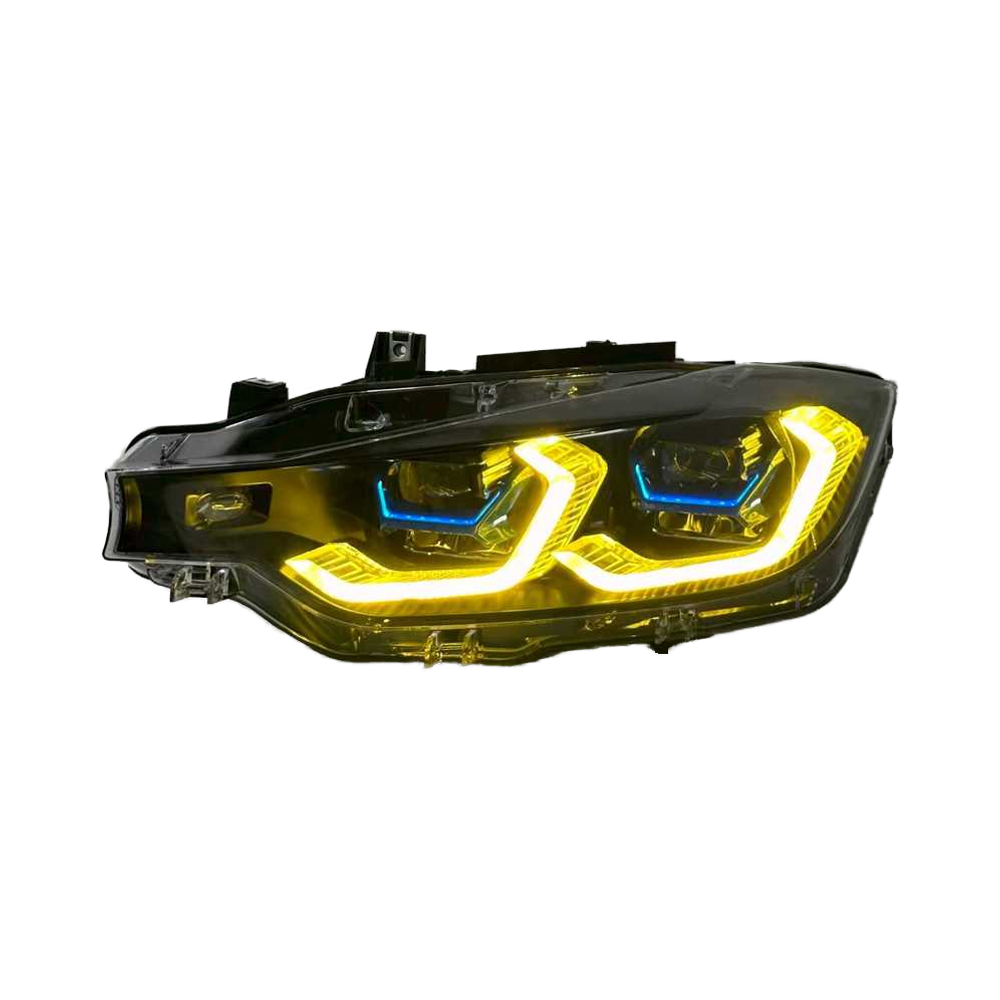 Switchback Dual Color X5 Style LED Headlights - BMW F30 3 SERIES