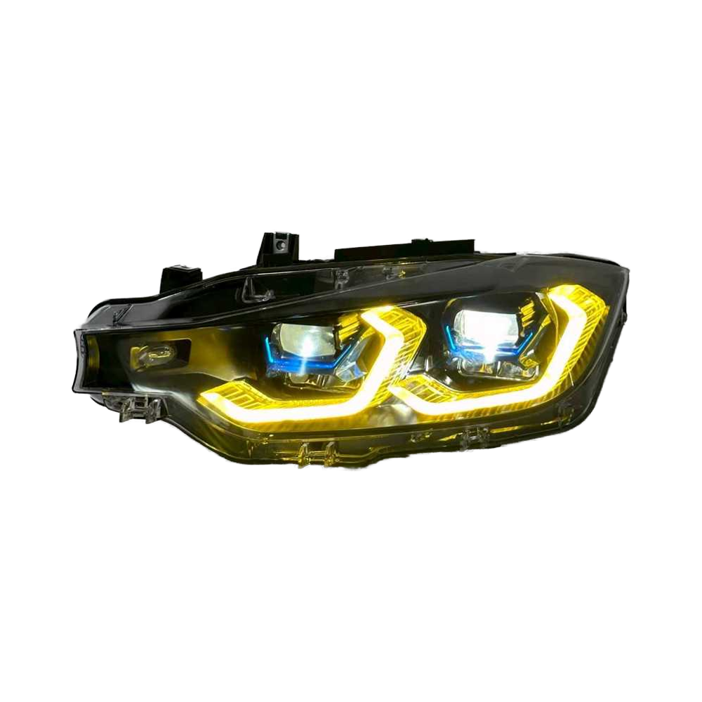Switchback Dual Color X5 Style LED Headlights - BMW F30 3 SERIES
